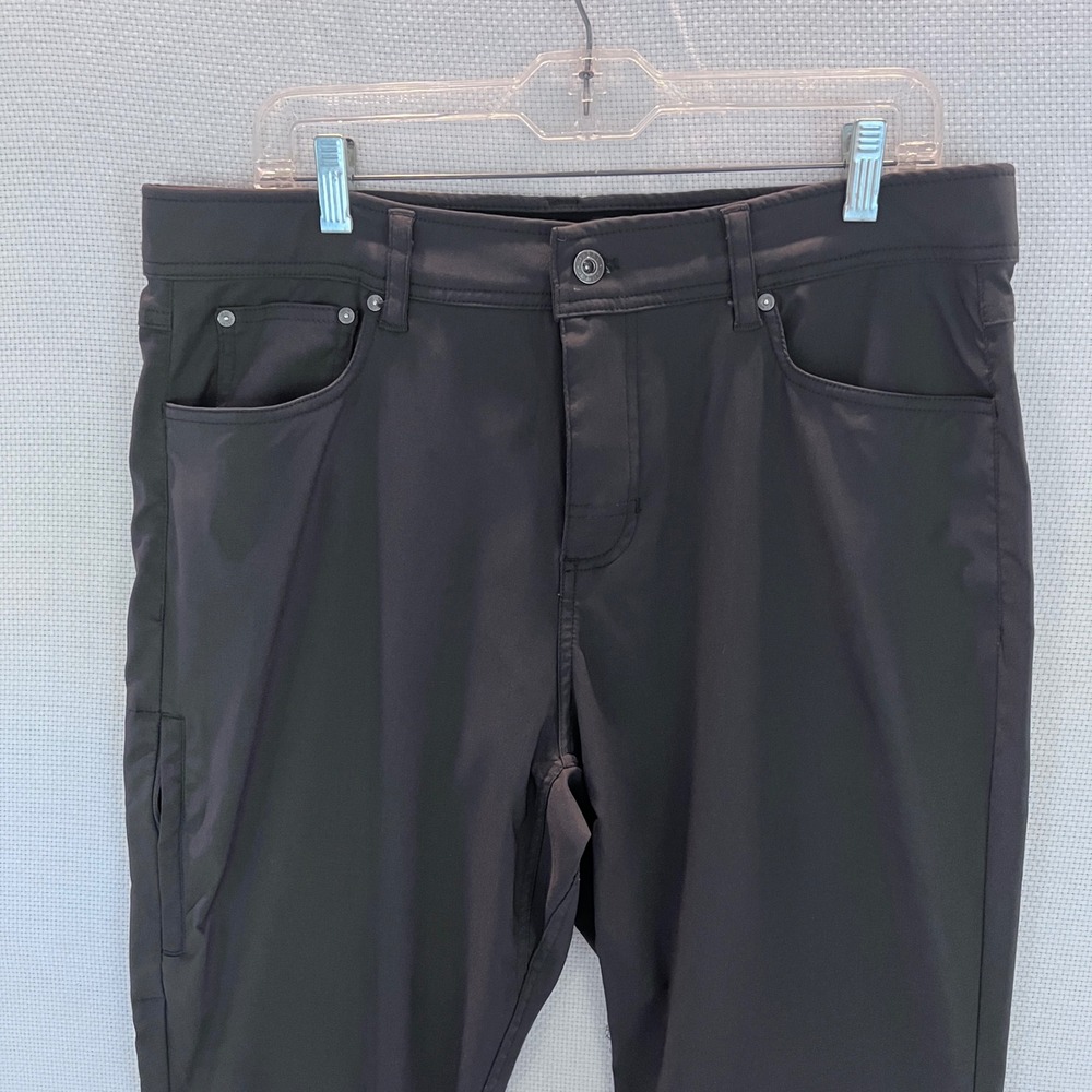 Gerry Mens Black Performance Hiking Pants 34x30 Nylon Spandex Outdoor Gorpcore - Picture 3 of 10